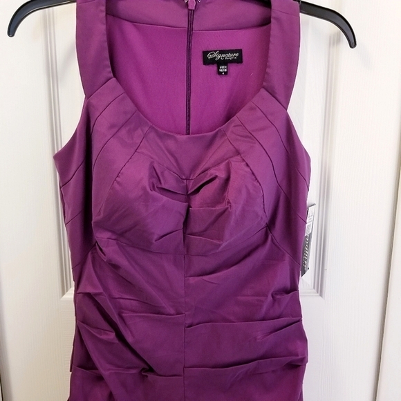 New with tags, Purple Cocktail Dress - Picture 3 of 8